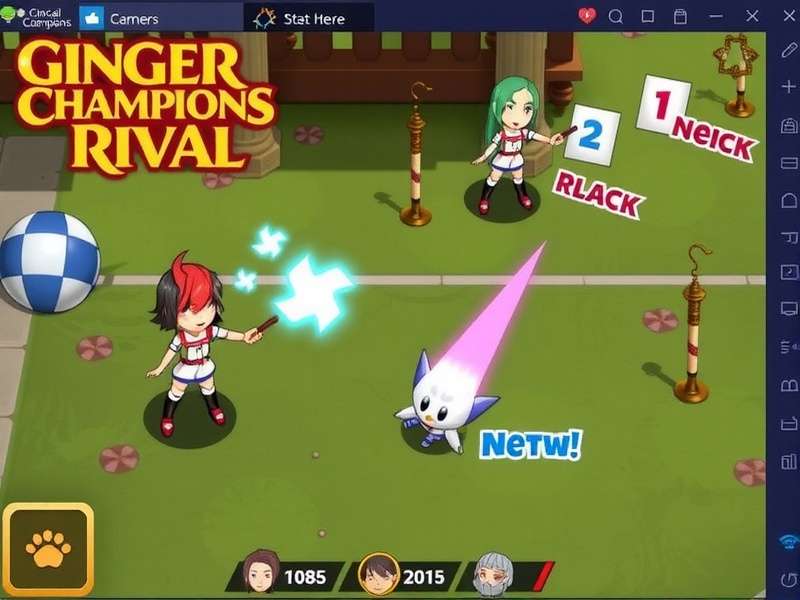 Intense action in Ginger Champions Rival Ginger Champions Rival Gameplay